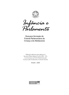 <BR>Data: 2005<BR>Endereço para citar este documento: ->www2.senado.leg.br/bdsf/item/id/183226