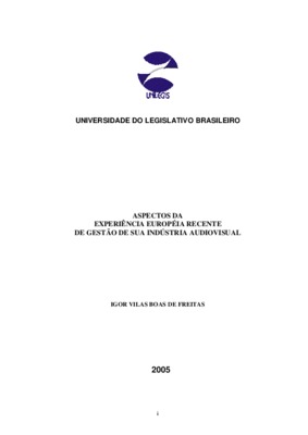 <BR>Data: 2005<BR>Responsabilidade: Igor Vilas Boas de Freitas. --<BR>Endereço para citar este documento: ->www2.senado.leg.br/bdsf/item/id/75