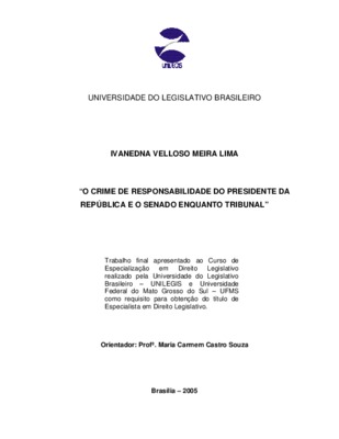 <BR>Data: 2005<BR>Endereço para citar este documento: -www2.senado.leg.br/bdsf/item/id/50->www2.senado.leg.br/bdsf/item/id/50