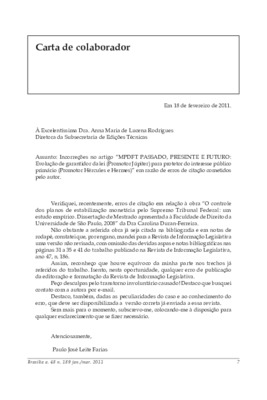 <BR>Data: 04/2010<BR>Fonte: Revista de informação legislativa, v. 47, n. 186, p. 29-45, abr./jun. 2010<BR>Parte de: ->Revista de informação legislativa : v. 47, n. 186 (abr./jun. 2010)<BR>Responsabilidade: Paulo José Leite Farias<BR>Endereço para citar es