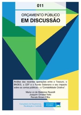 <BR>Data: 11/2013<BR>Responsabilidade: Maria Liz de Medeiros Roarelli<BR>Endereço para citar este documento: -www2.senado.gov.br/bdsf/item/id/503082->www2.senado.gov.br/bdsf/item/id/503082