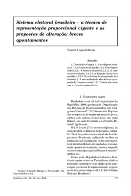 <BR>Data: 04/2002<BR>Fonte: Revista de informação legislativa, v. 39, n. 154, p. 177-188, abr./jun. 2002<BR>Parte de: ->Revista de informação legislativa : v. 39, n. 154 (abr./jun. 2002)<BR>Responsabilidade: Vandré Augusto Búrigo<BR>Endereço para citar es