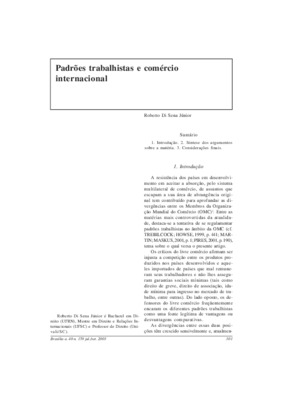 <BR>Data: 07/2003<BR>Fonte: Revista de informação legislativa, v. 40, n. 159, p. 301-306, jul./set. 2003<BR>Parte de: -www2.senado.leg.br/bdsf/item/id/496891->Revista de informação legislativa : v. 40, n. 159 (jul./set. 2003)<BR>Responsabilidad