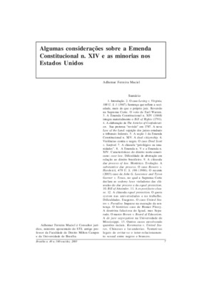 <BR>Data: 10/2003<BR>Fonte: Revista de informação legislativa, v. 40, n. 160, p. 7-28, out./dez. 2003<BR>Parte de: ->Revista de informação legislativa : v. 40, n. 160 (out./dez. 2003)<BR>Responsabilidade: Adhemar Ferreira Maciel<BR>Endereço para citar est