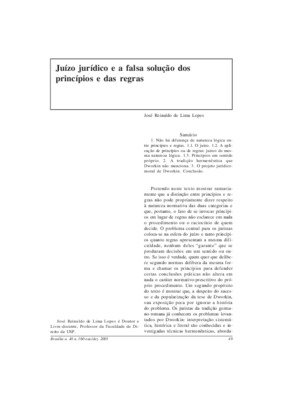 <BR>Data: 10/2003<BR>Fonte: Revista de informação legislativa, v. 40, n. 160, p. 49-64, out./dez. 2003<BR>Parte de: ->Revista de informação legislativa : v. 40, n. 160 (out./dez. 2003)<BR>Responsabilidade: José Reinaldo de Lima Lopes<BR>Endereço para cita