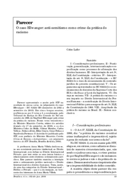 <BR>Data: 04/2004<BR>Fonte: Revista de informação legislativa, v. 41, n. 162, p. 53-89, abr./jun. 2004<BR>Parte de: ->Revista de informação legislativa : v. 41, n. 162 (abr./jun. 2004)<BR>Responsabilidade: Celso Lafer<BR>Endereço para citar este documento