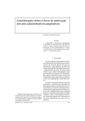 <BR>Data: 04/2007<BR>Fonte: Revista de informação legislativa, v. 44, n. 174, p. 175-188, abr./jun. 2007<BR>Parte de: -www2.senado.leg.br/bdsf/item/id/496906->Revista de informação legislativa : v. 44, n. 174 (abr./jun. 2007)<BR>Responsabilidad