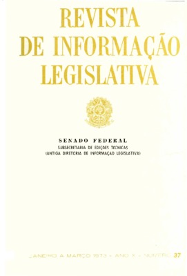 <BR>Data: 01/1973<BR>Endereço para citar este documento: ->www2.senado.leg.br/bdsf/item/id/496770