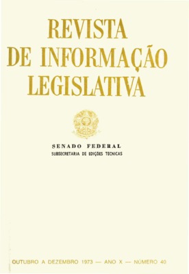 <BR>Data: 10/1973<BR>Endereço para citar este documento: ->www2.senado.leg.br/bdsf/item/id/496773