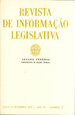 <BR>Data: 07/1975<BR>Endereço para citar este documento: ->www2.senado.leg.br/bdsf/item/id/496780