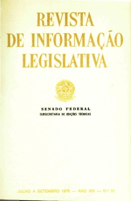 <BR>Data: 07/1976<BR>Endereço para citar este documento: ->www2.senado.leg.br/bdsf/item/id/496784