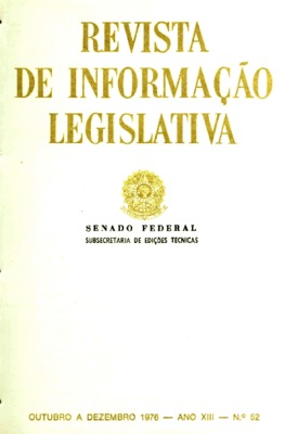 <BR>Data: 10/1976<BR>Endereço para citar este documento: ->www2.senado.leg.br/bdsf/item/id/496785