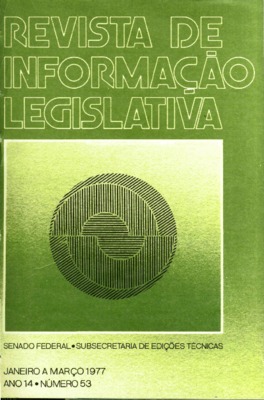 <BR>Data: 01/1977<BR>Endereço para citar este documento: -www2.senado.leg.br/bdsf/item/id/496786->www2.senado.leg.br/bdsf/item/id/496786