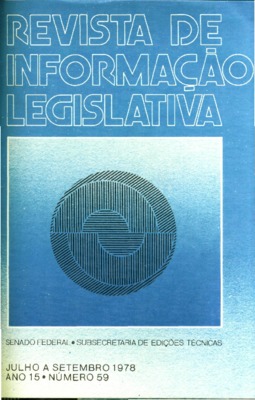 <BR>Data: 07/1978<BR>Endereço para citar este documento: ->www2.senado.leg.br/bdsf/item/id/496792