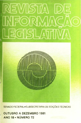 <BR>Data: 10/1981<BR>Endereço para citar este documento: -www2.senado.leg.br/bdsf/item/id/496804->www2.senado.leg.br/bdsf/item/id/496804