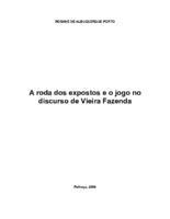 Reminiscência, roda dos expostos, marcas da tradição