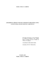 Letramento, gênero textual, embalagem de produtos alimentícios, transposição didática.