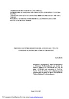 Democracia Participativa, Sociedade Civil, Conselho Municipal de Saúde e efetividade