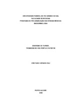 Criança; hipotireoidismo; neoplasia/radioterapia