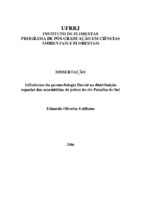 assembléias de peixes, geomorfologia, Paraíba do Sul.