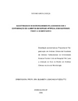 desinfetantes, suscetibilidade, células em biofilme, células em suspensão