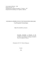 mapa conceitual, produção de texto escritos em L2/LE, terminologia, texto de especialidade, unidade terminológica