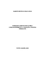 Riso; poesia brasileira; tradição modernista