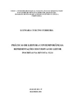 análise de discurso, história cultural, materialidade discursiva, práticas de leitura