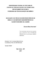 Ressonância magnética nuclear. 2. RMN HR-MAS.