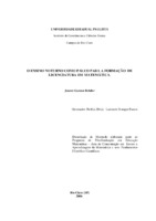 1 – Saberes docente; 2 – Estudante trabalhador noturno; 3 – Identidade Profissional; 4 – Formação inicial.; 5 – Ensino Noturno.