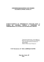 Ensino de Bioquímica, ferramentas didáticas, sistema tampão, Termodinâmica.