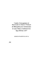 Hidrogênio, Reformador, Reforma a Vapor, Etanol, Célula a Combustível, Termoquímica