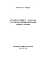 HIV, genotipagem, resistência, criança.