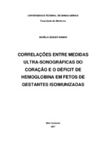 Eritroblastose fetal, Isoimunização Rh, Ecocardiografia fetal, Cardiomegalia fetal, Hidropisia