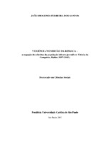 Violência, crianças e adolescentes, cultura política, politicas públicas Vitória da Conquista