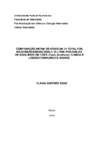 T4 total; radioimunoensaio; T4 livre; diálise de equilíbrio; cães sadios.