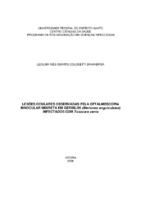 Toxocara canis, gerbilos, larva migrans ocular, toxocaríase, modelos animais.