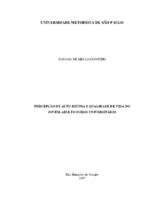 Surdo, 2. Universitário, 3. Auto-estima, 4. Qualidade de vida, 5. Língua de sinais.