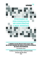 saúde pública, vetor transmissor, malária, análise de correspondência múltipla.