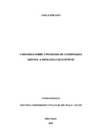 Programa de conservação auditiva, Análise de discurso, ideologia, Programa de Prevenção de Pèrda Auditiva