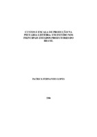 Produção de leite; metodologia de custo; centro de custo; escala de produção; pecuária leiteira; atividade leiteira; função de custo; economia de escala.