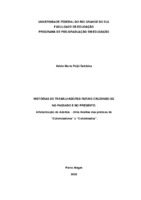 Educação de adultos 2. Alfabetização 3. Educação do campo