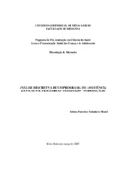 1. Pediatria. 2. Pacientes domiciliares. 3. Serviços hospitalares de assistência domiciliar. 4. Administração hospitalar. 5. Cuidados domiciliares de saúde. 6. Equipe de assistência ao paciente. 7. Bem-estar da criança. 8. Planos e programas de saúde.