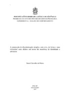 Controle de estimulos - Discriminição simples, discriminação condicional, matching de identidade, matching arbitrario, discriminação sem erro.