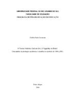 Teoria Histórico-Cultural, Lev. S. Vygotsky, produção acadêmica e científica