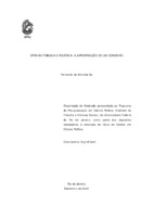 opinião pública política, apropriação simbólica, democracia e