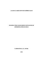 DPOC; Reabilitação Pulmonar; Exercício.