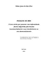 Traumatismos Maxilofaciais, Luto (Estado Emocional)