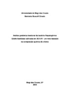 Xylella fastidiosa/ microarranjos/ meios de cultura.