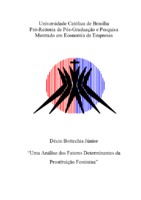 Economia, analise fatoral, prostituição